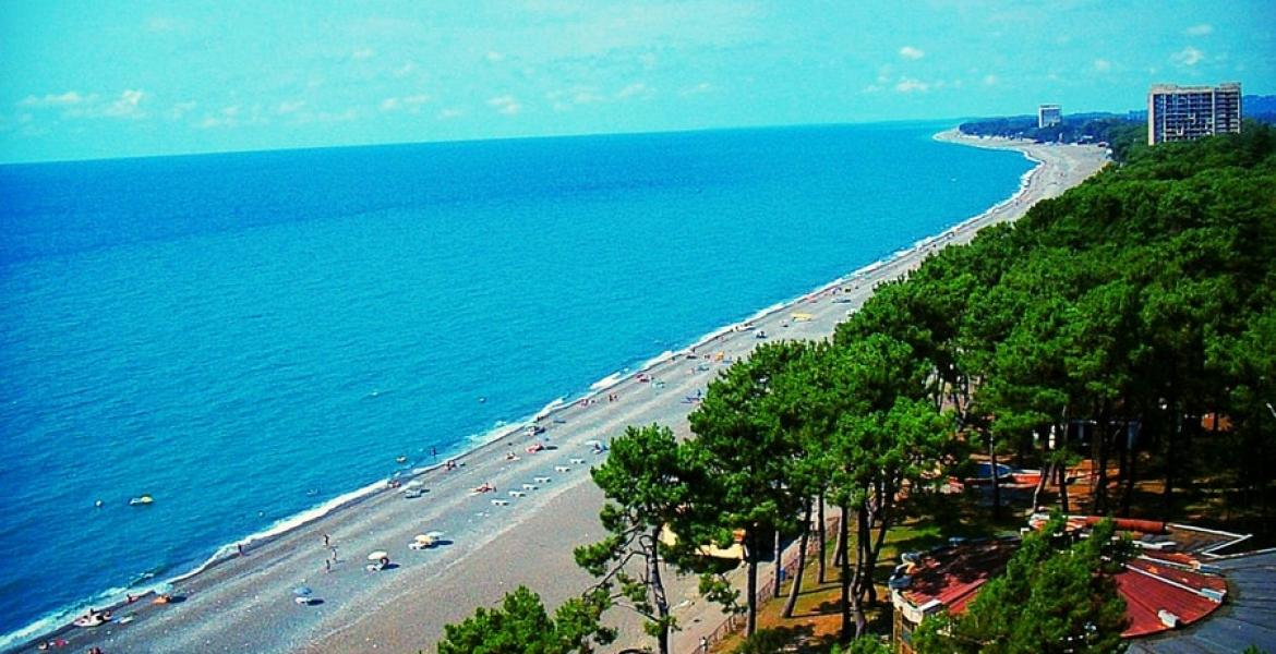 Кобулети грузия фото города и пляжа достопримечательности